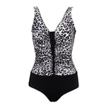 Andzhelika Sexy Leopard One-Piece Swimsuit